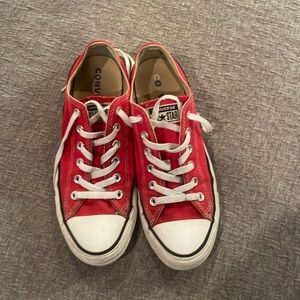 Red converse